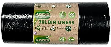 Addis Revestimientos para papeleras de cocina 518023, surtidos, 30 L