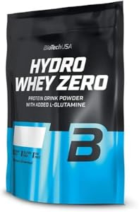 BioTechUSA Hydro Whey Zero | Gluten-Free, Sugar-Free, Fat-Free | 80% Protein Content | Fast-Absorbing |Whey Protein Complex, 454 g, Vanilla