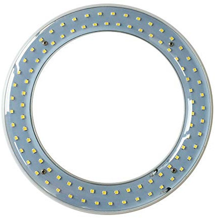 T9 LED Circline Light Bulb, 8 Inch 1600LM LED Circular Light, 13W Clear Cover 6000K Daylight Replacement for FC8T9/CW 22-Watt Fluorescent Circular Bulb(FC8T9/CW), Ballast Bypass Required