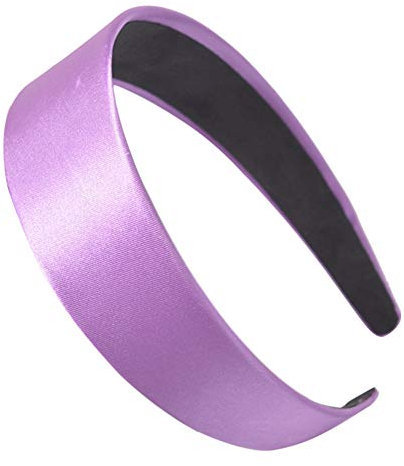 Asudaro Frauen Mädchen Satin Haarreifen Kopfschmuck Haarband Süßigkeitfarbe Kopfband Haarspangen Haargummis Haarschmuck Haarbänder Turban Kunststoff Stirnbänder