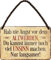 schilderkreis24 - Blechschilder lustiger Spruch: “Hab nie Angst vor dem Altwerden.” Deko Schild Hängeschild Witziges Geschenk Geburtstag Weihnachten für Papa Mama Opa Oma Eltern 18x12 cm