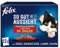 FELIX So gut wie es aussieht Katzenfutter nass in Gelee, Sorten-Mix, 6er Pack (6 x 12 Beutel à 85g)