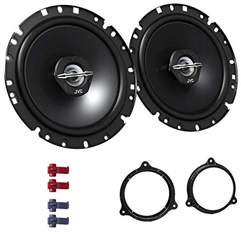 JVC CS-J1720X Lautsprecher mit Einbauset passend für Smart for Two (BR453/BR451) alle Türen vorne 600 W 170mm 2 Wege Koax
