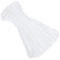 EUROXANTY Goma Elástica Costura | Goma de Coser para Máquina | Goma Costura | Cordón Elástico de Costura | Cintas Elásticas | Banda Elástica | (Blanco, 8mm x 4 m)