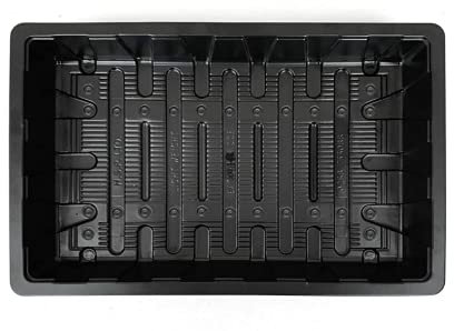 12 Pack Heavyweight Seed Trays - Without Draining Holes. 38cmX25cmX6cm. Manufactured From Recycled Plastic. SAME DAY DISPATCH. UK Based.
