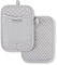 KitchenAid Asteroid Topflappen, 2er-Pack, mattgrau, 17,8 x 25,4 cm