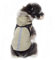 Hunde-Regenmantel mit Geschirr, Kapuze, Regenjacke, wasserdicht, Regenponcho, reflektierend, verstellbar, Mantel für Welpen, kleine, mittelgroße und große Hunde (Größe XL, Grau)