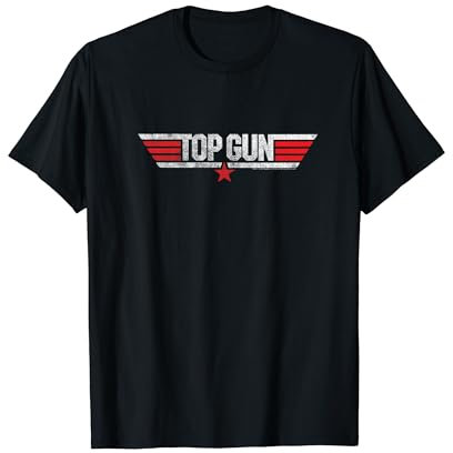 Top Gun Maverick und Logo T-Shirt