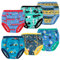 FLYISH DIRECT Baby Töpfchen Trainingshose für Töpfchentraining, 6-Lagen-Struktur Kinder Trainingsunterhosen, Weich und Bequem, Auto, 130/6T