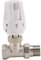 Vanne de Radiateur Thermostatique en Laiton 3/4 Pouces Type Droit DN20 Vanne de RéGulation de TempéRature Automatique Chauffage par le Sol