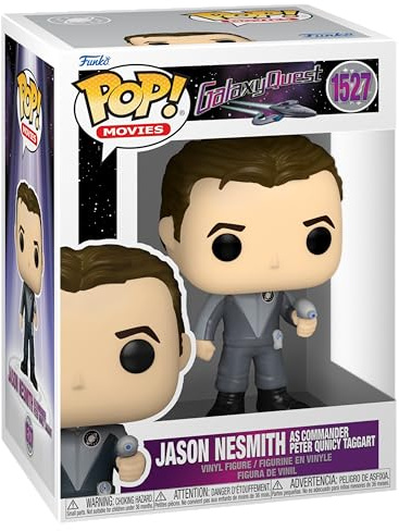 Funko POP! Movies: Galaxy Quest - Jason Nesmith | Offizielles Sci-Fi Merch - Vinyl Sammelfigur als Regal Deko - Geschenkidee zum Geburtstag für Fans und Sammler