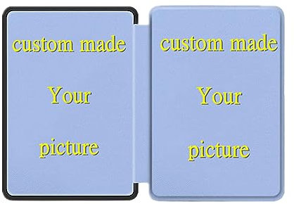 GUKRASO Personnalisé Étui pour Kindle 11e génération 2022 6 – Modèle : C2V2L3, Coque Fine et légère en PU avec Mise en Veille/réveil Automatique pour liseuse électronique