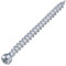 SCREW REBEL Konstruktionsschrauben mit Zylinderkopf, Vollgewinde 8x300 mm - 50 Stück Holzbauschrauben verzinkt mit TX 40 Antrieb - Sparrenschraube, Holzverbinderschraube