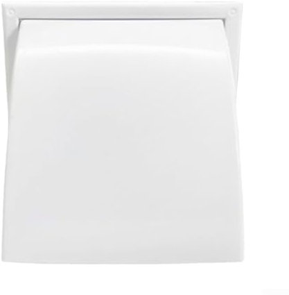 Oniissy Außenwand-Abluftventilator mit verdecktem Auslass, federloses Design für lange Lebensdauer, geeignet für Hydrokultur-Fans, 185 x 128 x 147 mm (125)