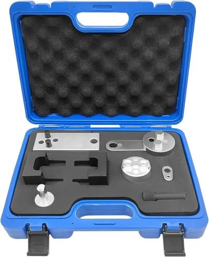 ZKTOOL Motor Nockenwelle Ausrichtung Verriegelung Timing Tool Kit, kompatibel mit Mercedes Benz M654 M656 OM654 W213 1.6L 2.0L Diesel Motor, Kurbelwelle einstellen 654 589 00 21 00