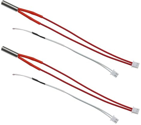 YINETTECH 4pcs 3D Printer Heater Cartridge 24V 40W Thermistor NTC 100K 3950 Compatible with Anycubic Mega i3 Mega s Mega Pro Degree High Temperature Sensor