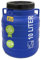 plasteo® Fût à col large de 10 litres avec couvercle - En plastique - Universel - Convient à un usage alimentaire - Fût à choucroute - Poignées stables - Bleu