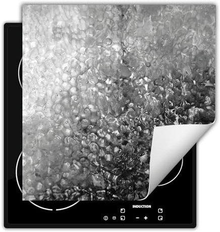 DarHaus Plaque de protection pour plaque induction, tapis de protection pour plaque vitrocéramique 50x52 cm - gris