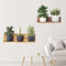 VIDSTW Adesivi Murali 3D Piante 30x90CM Parete Vaso Adesivo da Parete Pianta Verde Adesivo per Vaso Soggiorno Adesivi Murali Camera Letto Murali Moderna,per Camera da Letto,Soggiorno Decorazione