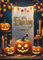 Edition Colibri 10 Einladungskarten Halloween – Gruselige Kürbisse: Einladungen zur schaurigen Kürbis- oder Horror-Party (11150DE)