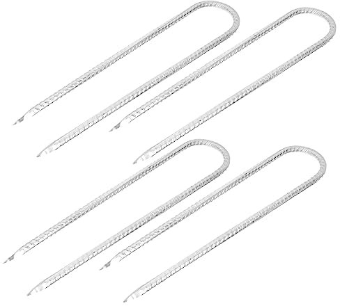 BCOATH 4stücke Bodennägel Für Trampoline U-förmig Aus Stahl Befestigungswerkzeuge Camping Baldachin Nägel Trampolinpfähle Trampolin-ersatzteile Trampolin-befestigungswerkzeuge