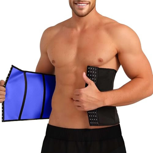 RUMAOZIA Bauchweg Herren Bauchweggürtel Body Shaper Bauch Shapewear Schwitzgürtel Gürtel zur Fettverbrennung Sauna Gürtel Rückenunterstützung für Fitness Sauna Schlankheitstraining Jogging Yoga