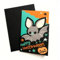 Senvianda Halloween-Einladungskarten, 8 Stück mit Umschlägen, Fledermaus-Design mit Kürbis, Happy Halloween Party-Karten