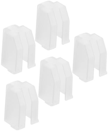 Record Needle Protector 5pcs Plastic Turntable Stylus Cover | Record Protective Sleeves, Easy Replacement, Lightweight Turntable Needle Covers for Storage