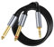 Laikoutd Fidelity Alte fedeltà da 6 5 ​​mm A 3 5 Mm Y Cavo Sonoro A 2 Splitter per Lo Studio Home Theater Monitor Cavo