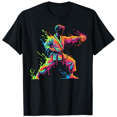 Karate Joueur De karaté pour Homme Enfant Garçon T-Shirt