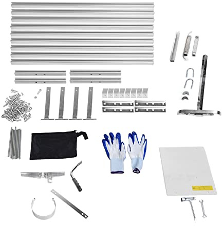 Chainsaw Milling Attachments Rail Mill Guide System Kit Premium Aluminum Lithium Alloy Durable Chainsaw Mill Parts for Woodworking Carpenters DIY Log Cutting 36 Inch 2.7 Meters