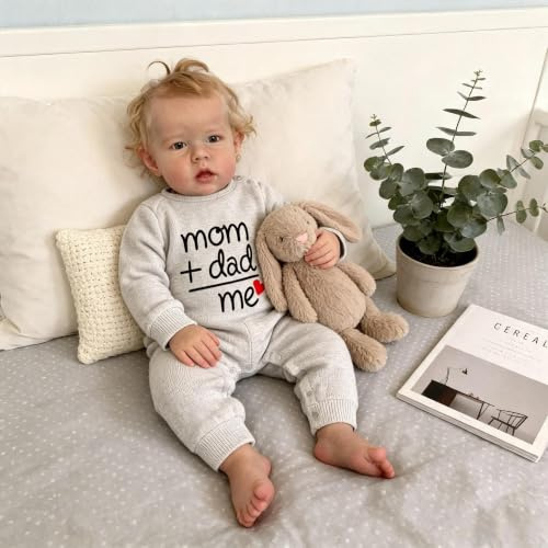 ROSHUAN Realistische Reborn-Babypuppen Junge, 70 cm, große Reborn-Baby-Puppen Liam, Lebensechte Babypuppe mit weichem Stoffkörper, die wie EIN echtes Baby Puppe