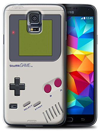 Hülle Für Samsung Galaxy S5/SV Spielkonsolen Nintendo Game Boy Design Transparent Ultra Dünn Klar Hart Schutz Handyhülle Case