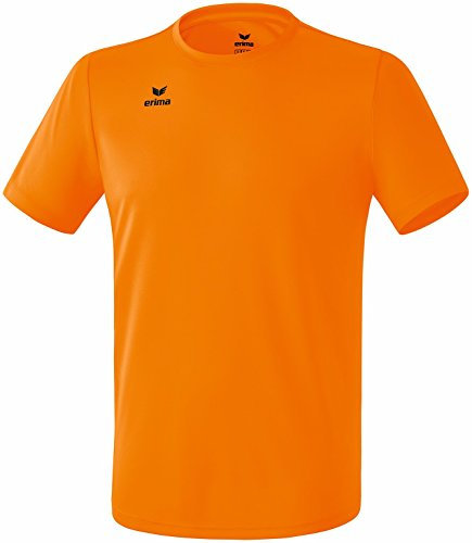 Erima Unisex Kinder Funktions Teamsport T-Shirt, Orange, 152 EU