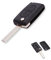 1neiSmartech Guscio Scocca Cover e Lama di Ricambio per Chiave Telecomando Auto 2 tasti Compatibilecon Auto Peugeot 107 207 307 308 407 408 (Confezione Guscio e Lama)