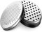 Cheese Grater Citrus Lemon Zester with Food Storage Container & Lid - Perfect For Hard Parmesan Or Soft Cheddar Cheeses, Ginger, Vegetables, Butter, Chocolate & Nutmeg (Black)