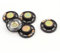 N/A 5 x 0,25 W, 8 Ohm, magnete interno mini musica, altoparlante 29 mm
