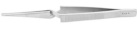 Samfox Pinzas Inversas, Pinzas de Bloqueo Cruzado Pinzas de Reparación Inversa Pinzas de Acero Inoxidable de Alta Precisión para Soldar Modelismo Manualidades Microelectrónica Fotovoltaica