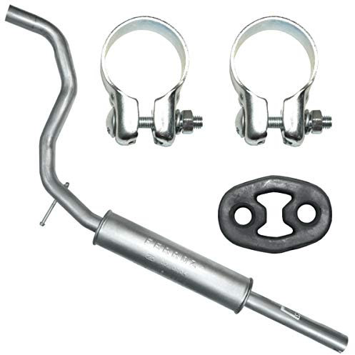 Mitteltopf Auspuff Mittelschalldämpfer für 1.0i 1.4i Seat Arosa VW Lupo