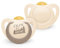 NUK for Nature Babyschnuller | Nachhaltige Gummischnuller | Über 98 % natürliche Rohstoffe| 0-6 Monate | Weiß | 2 Stück