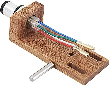 SHAPOKY Support Phono en Vinyle avec Contrepoids Accessoire Phono Couvercle de la Cartouche Stylet Porte-Cartouche Tourne-Disque