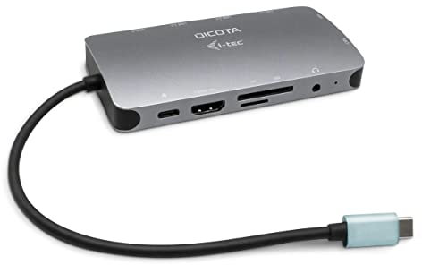 PrzenośNA stacja dokująca USB-C 10 in 1 HDMI PD 100 W