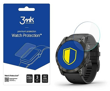 [3-teilig] Displayschutzfolie für Smartwatch, für Garmin-Epix Pro-Gen 2, 51 mm, 3MK Watch Protection