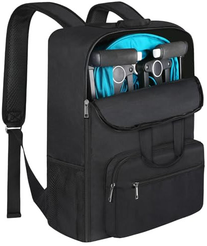 Dofilachy Kinderwagen-Reisetasche für GB-Pockit-Kinderwagen, Kinderwagentasche für Flugreisen – Reise-Kinderwagentasche für GB-Pockit-Kinderwagen-Zubehör, faltbarer Kinderwagen, leicht, für Reisen