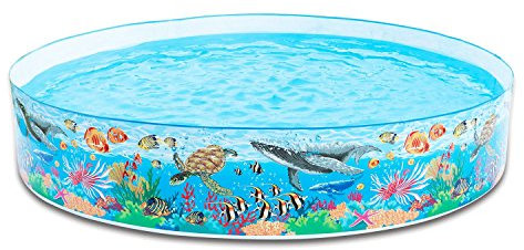 Intex 58472NP - Snap-Set Coral Reef Pool, Durchmesser 244 x 46 cm