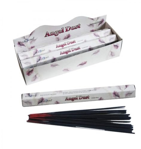 Stamford Angel Dust Incense Sticks, Pack of 20, Black