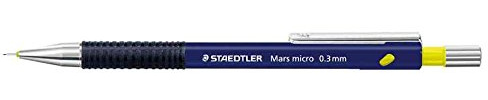 Staedtler Mars Micro 775 Mechanical Pencils 0.3 mm Pack of 6 Blueaa
