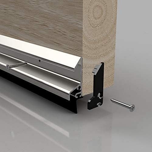 Stormguard 07SR5640914A XRD-Deflector de Lluvia con Junta de Goma de Aluminio de 914 mm, Plateado, Talla única