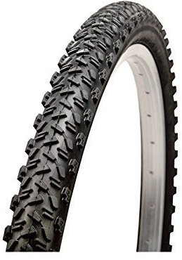Ciclosport Drahtloser Planet Reifen bunt für Mountainbike MTB, 66x 2,54cm (26x 1,95PO), erhältlich in verschiedenen Farben: Gelb, Grün, Marineblau, Rot Weiß, Schwarz schwarz