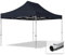 TOOLPORT Faltzelt Professional 3x4,5 m ohne Seitenteile Faltpavillon ALU Pavillon Partyzelt in schwarz